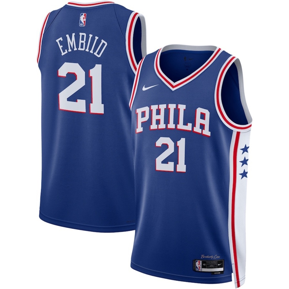 Joel Embiid Philadelphia 76ers Nike Unisex Swingman Jersey - Icon Edition -